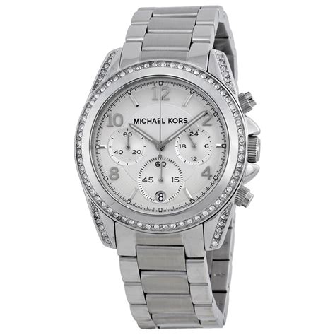 michael kors uhr mk 5165|Michael Kors Chronograph White Crystal Ladies .